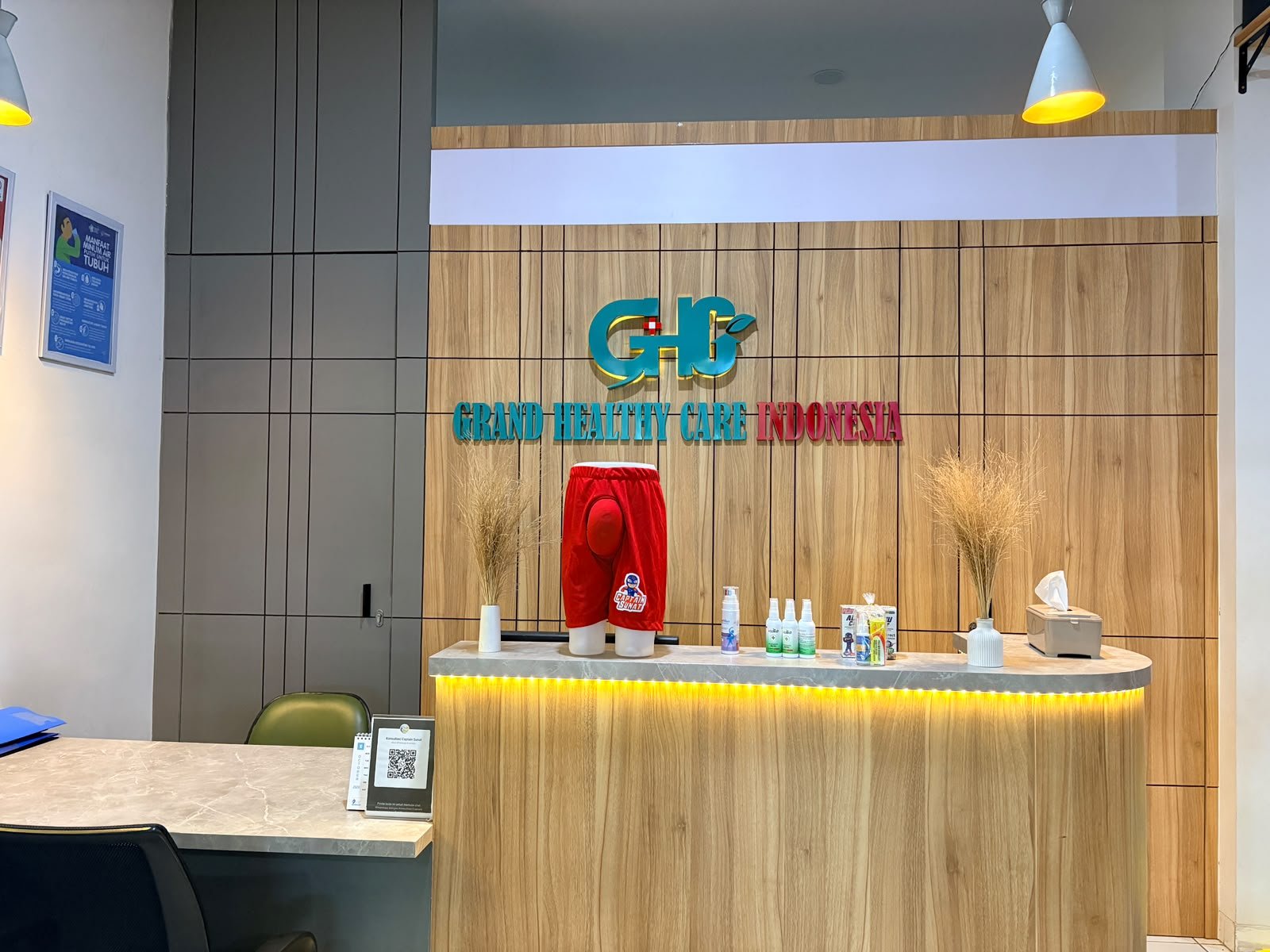 Ruang pelayanan Klinik GHCI
